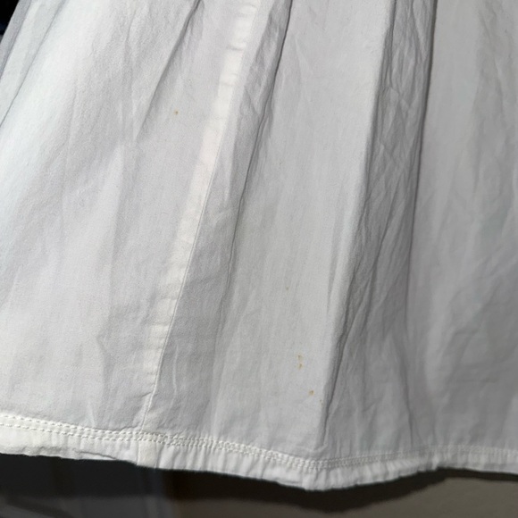 Free People Catalina Mini Dress Crisp White Cotton Beachy Coastal Size Small - Picture 8 of 8